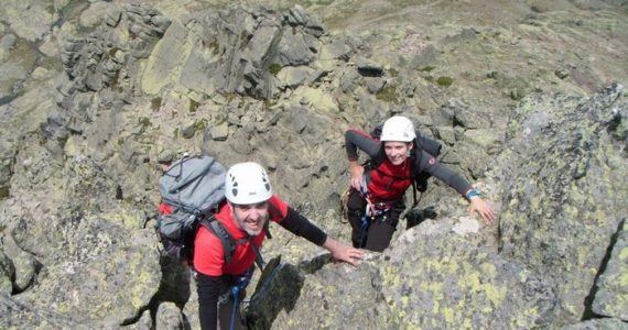 escalada Morezon Circo de Gredos 9 SERAC COMPAÑÍA DE GUÍAS