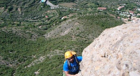 escalada Mallo Colorao Riglos 4 SERAC COMPAÑÍA DE GUÍAS