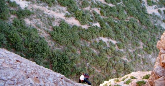 escalada Galletas Fire Riglos 4 SERAC COMPAÑÍA DE GUÍAS